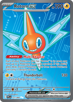 Rotom ex (UR) — Phantasmal Flames