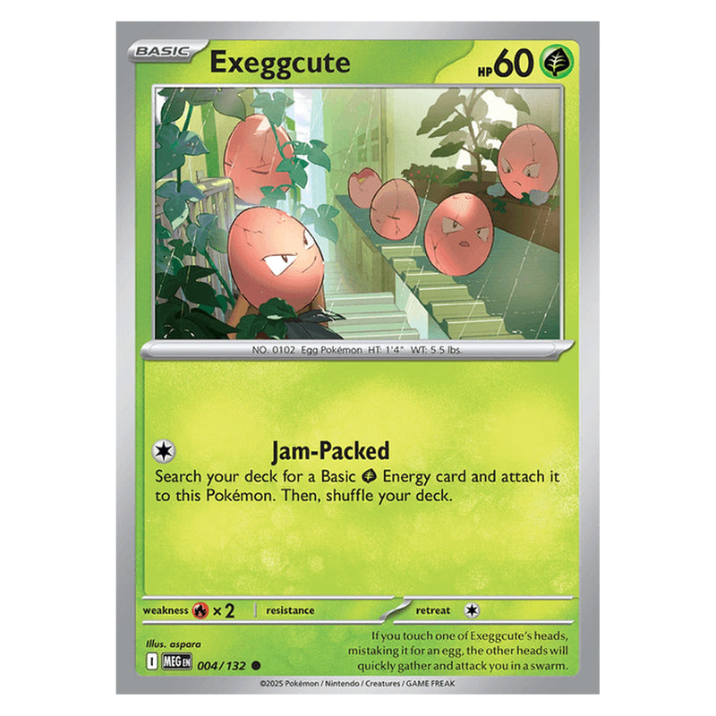 Exeggcute - 004/132 - Common (Mega evolution base)