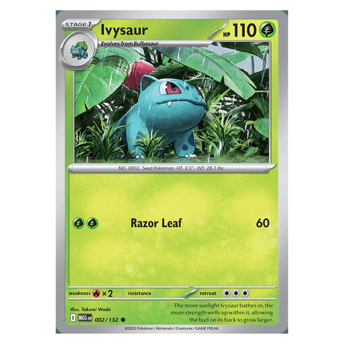 Ivysaur - 002/132 - Common (Mega evolution base)