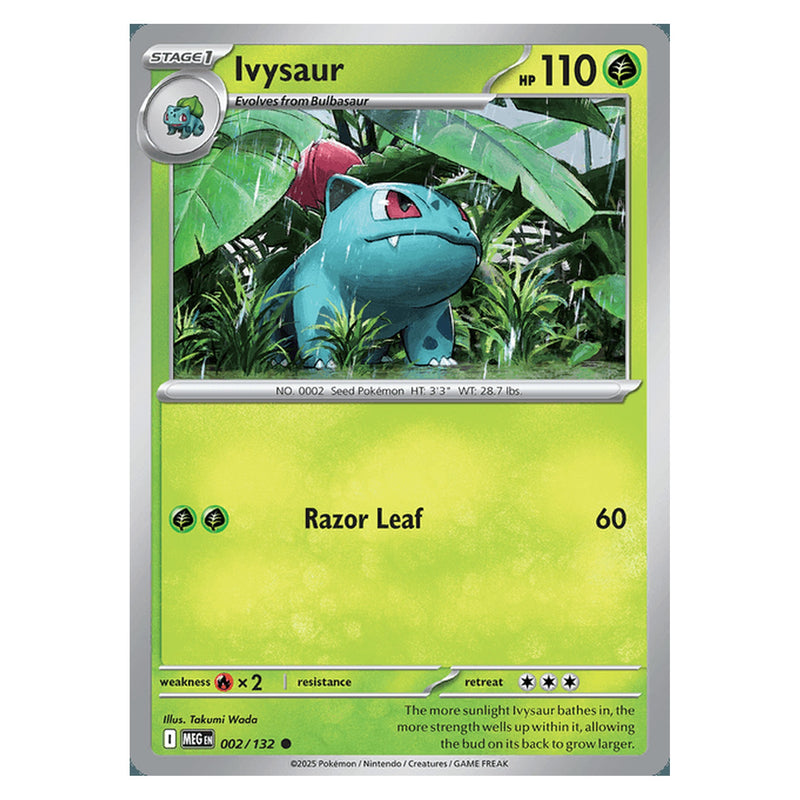 Ivysaur - 002/132 - Common (Mega evolution base)