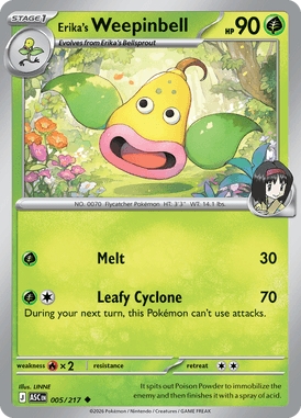 Erika's Weepinbell — Ascended Heroes