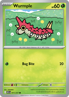 Wurmple — Ascended Heroes