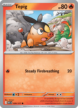 Tepig — Ascended Heroes