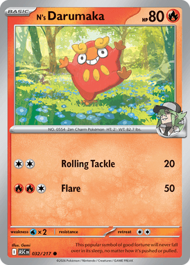 N's Darumaka — Ascended Heroes