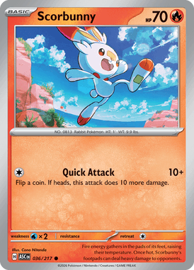 Scorbunny — Ascended Heroes