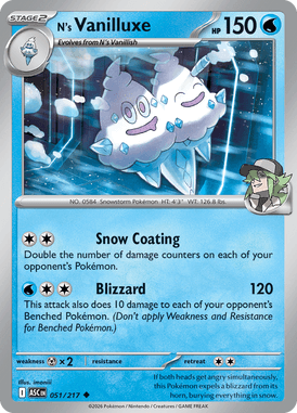 N's Vanilluxe — Ascended Heroes