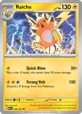Raichu — Ascended Heroes