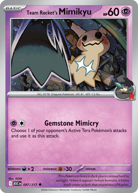 Team Rocket's Mimikyu — Ascended Heroes
