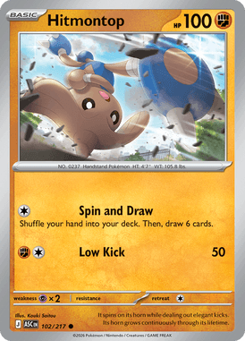 Hitmontop — Ascended Heroes