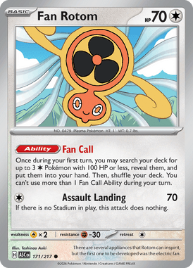 Fan Rotom — Ascended Heroes