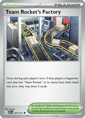 Team Rocket's Factory — Ascended Heroes