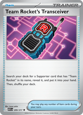 Team Rocket's Transceiver — Ascended Heroes