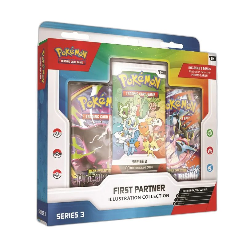 Pokémon TCG First Partner Illustration Collection Series 3 – Sealed