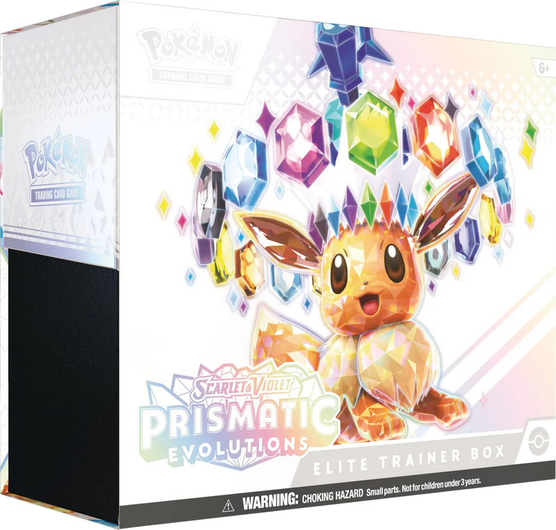 Pokémon TCG Prismatic Evolutions Elite Trainer Box, verzegeld