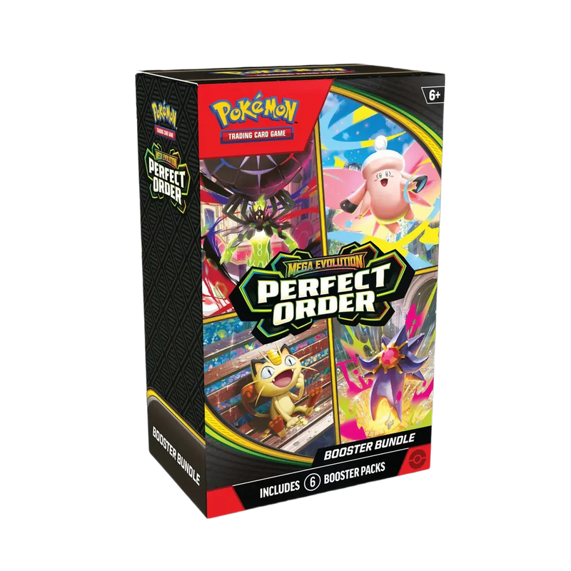 Pokémon TCG Perfect Order Booster Bundle met 6 boosterpacks