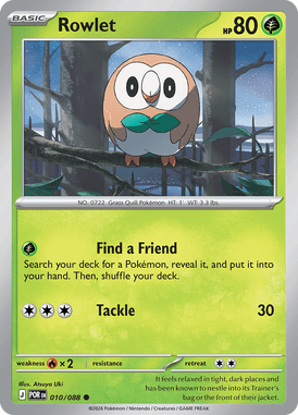 Rowlet — Perfect Order