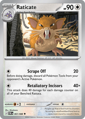 Raticate — Perfect Order