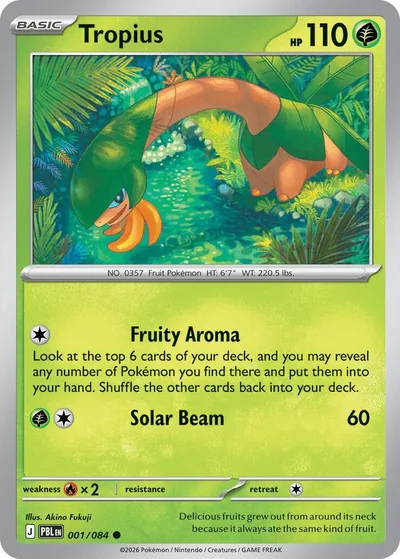 Tropius — Pitch Black
