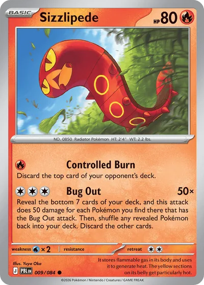Sizzlipede — Pitch Black