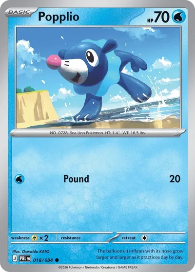 Popplio — Pitch Black