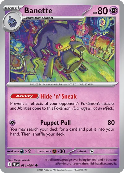 Banette — Pitch Black