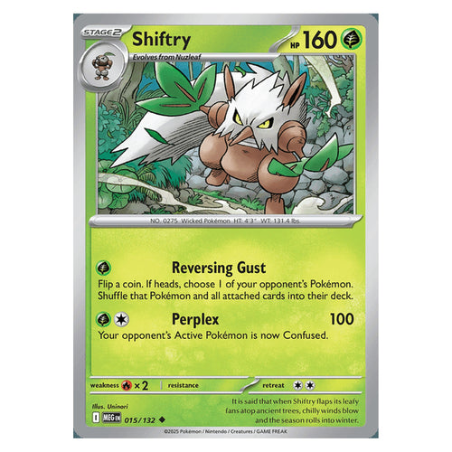 Shiftry - 015/132 - Uncommon (Mega evolution base)