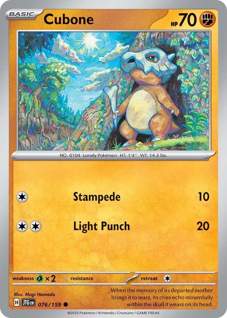 Cubone — Journey Together