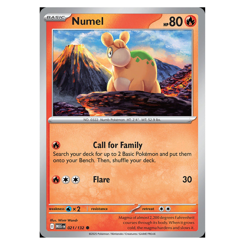 Numel - 021/132 - Common (Mega evolution base)
