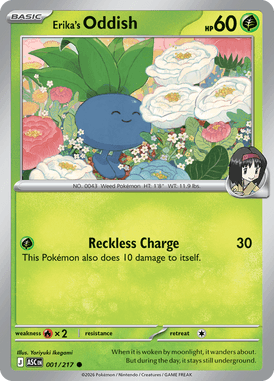 Erika's Oddish — Ascended Heroes