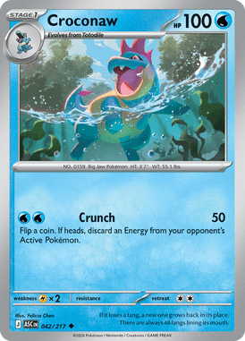 Croconaw — Ascended Heroes