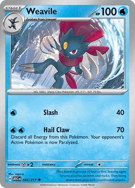 Weavile — Ascended Heroes