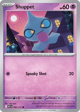 Shuppet — Ascended Heroes