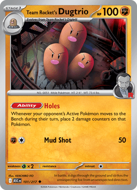 Team Rocket's Dugtrio — Ascended Heroes