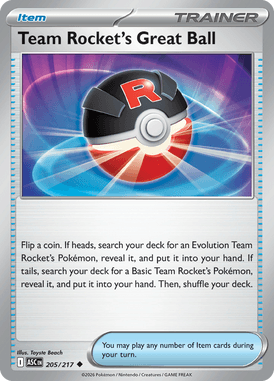Team Rocket's Great Ball — Ascended Heroes