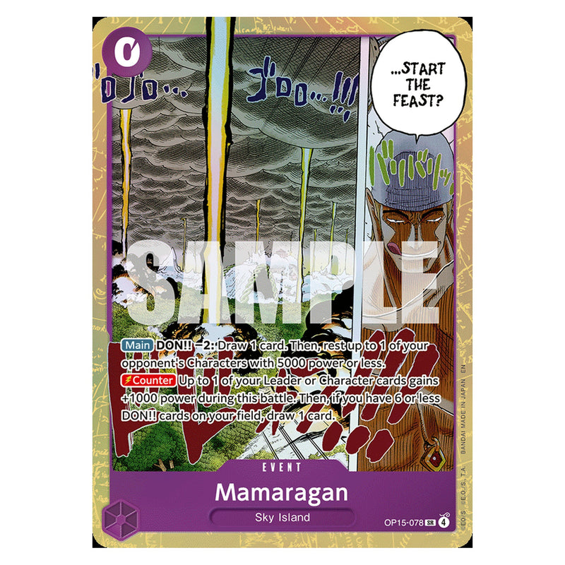 OP15-078 | SR | EVENT
Mamaragan