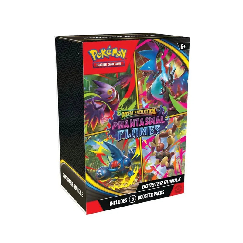 Pokémon TCG Phantasmal Flames Booster Bundle met 6 boosterpacks