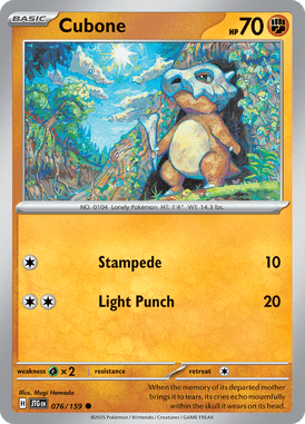 Cubone — Journey Together