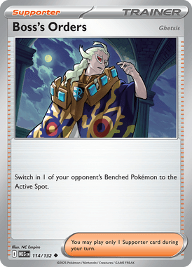 Boss's Orders — Mega Evolution