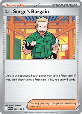 Lt. Surge's Bargain — Mega Evolution