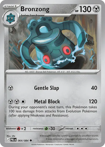 Bronzong — Pitch Black