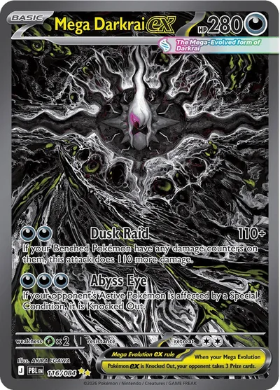 Mega Darkrai ex (SIR) — Pitch Black